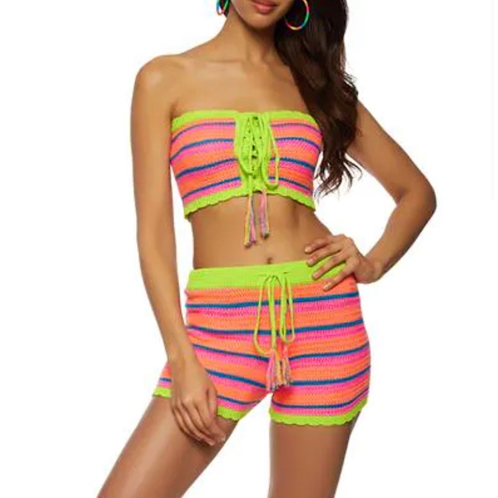 Two piece knitted set